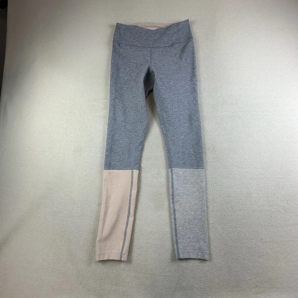 Outdoor Voices Dipped 7/8 Leggings Womens XS Colorblock Warmup Gym Yoga Stretch